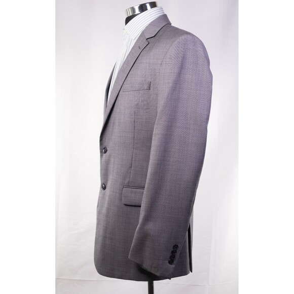 Jos A Bank Mens 40L Traveler's Tailored Wool Blazer Sport Coat Jacket 2 Button - Picture 4 of 12